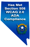 Has met Section 508 WCAG 2.0 ADA Standards